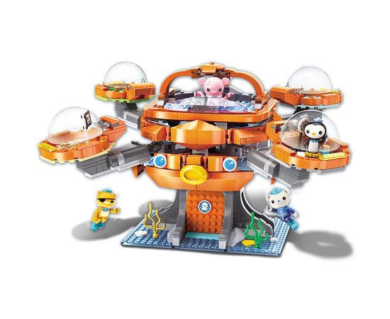 The Octonauts Building Block Set Octopod Submarine Boat Educational Game Figure Bricks Toys for Children Compatible with Brands